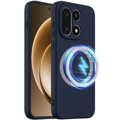 „Shell“ MagSafe kieto silikono (TPU) dėklas - tamsiai mėlynas (OnePlus 15)