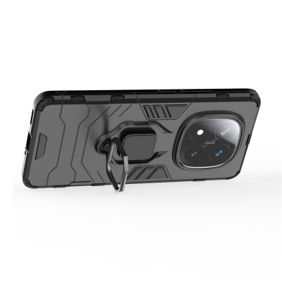 "Mozhi" Kickstand enhanced protection case - black (Redmi Note 14 Pro+ 5G)