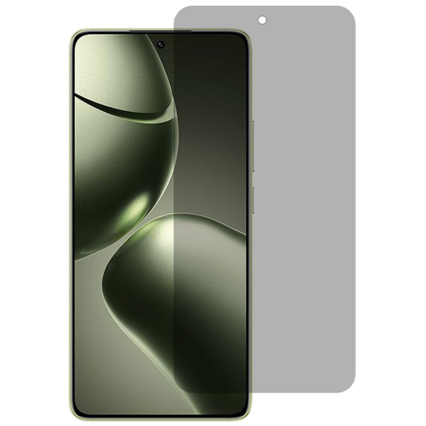 „Premium“ Tempered Glass melns ekrāna aizsargstikls 0.26 mm - privāta (Xiaomi 14T / 14T Pro)