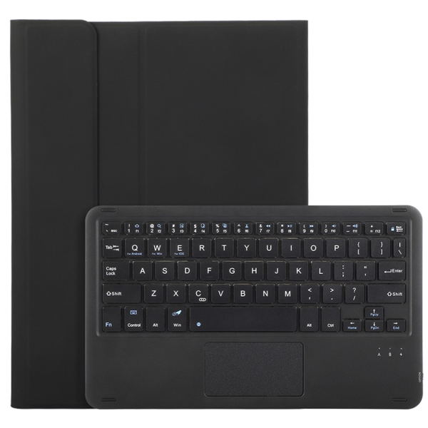 "Bosina" Atvēramais futrālis ar tastatūra - melns (Galaxy Tab A11+ / A9+)
