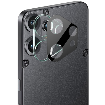 „IMAK“ apsauginis galinės kameros stiklas 0.3 mm - juodas (CMF Phone 2 Pro)