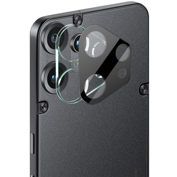 „IMAK“ apsauginis galinės kameros stiklas 0.3 mm - juodas (CMF Phone 2 Pro)