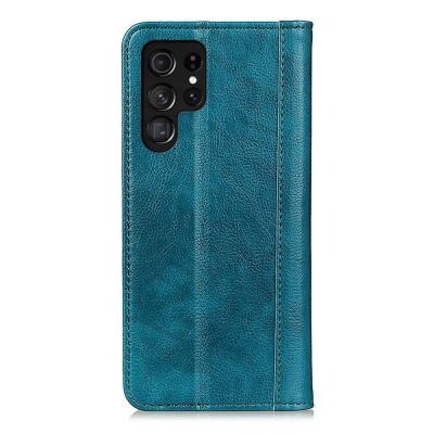 „Binfen“ Solid Flip Book Case - Green (Galaxy S25 Ultra)