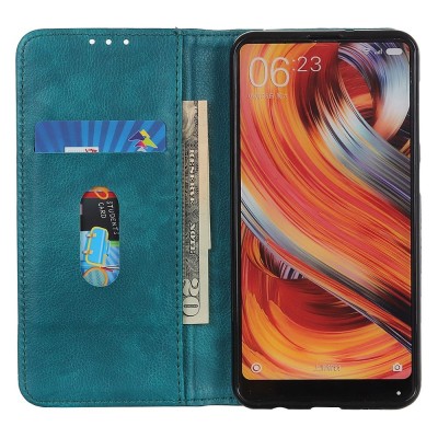 „Binfen“ Solid Flip Book Case - Green (Galaxy S25 Ultra)