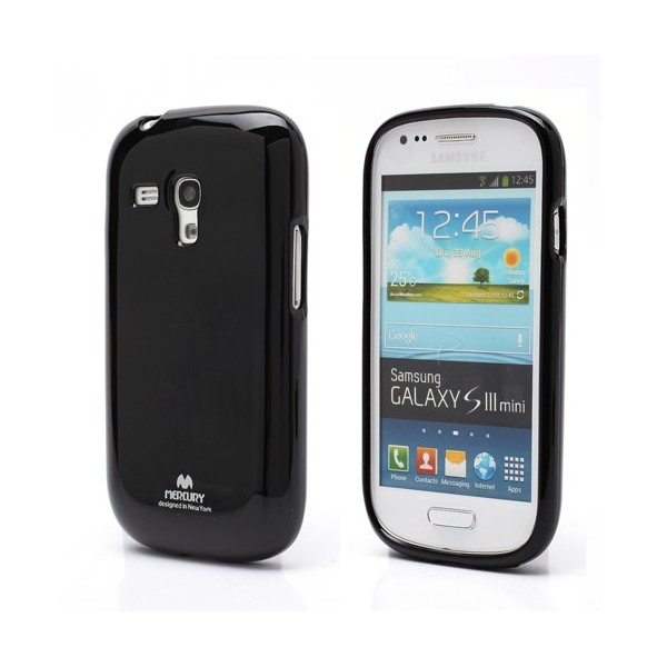 „Mercury“ dėklas - juodas (Galaxy S3 mini)