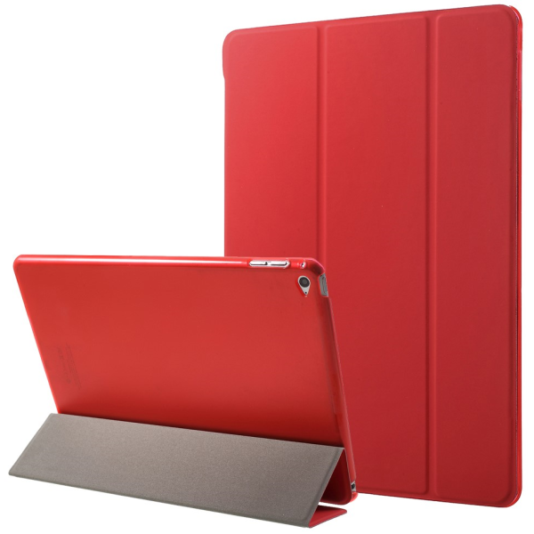 „Saige" Atverčiamas dėklas - raudonas (iPad Air / iPad Air 2 / iPad 9.7" 2017 / iPad 9.7" 2018)