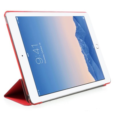 „Saige" Atvēramais maciņš - sarkans (iPad Air / iPad Air 2 / iPad 9.7" 2017 / iPad 9.7" 2018)