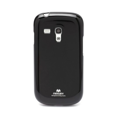 Samsung Galaxy S3 mini i8190 juodas Mercury kieto silikono (TPU) dėklas - nugarėlė / Priedai.lt