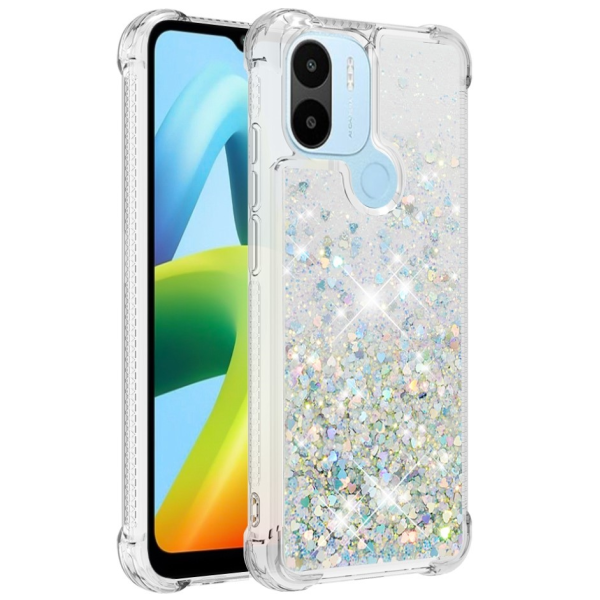 „Shine“ kieto silikono (TPU) dėklas - skaidrus (Redmi A2 / A1 / A2+ / A1+)