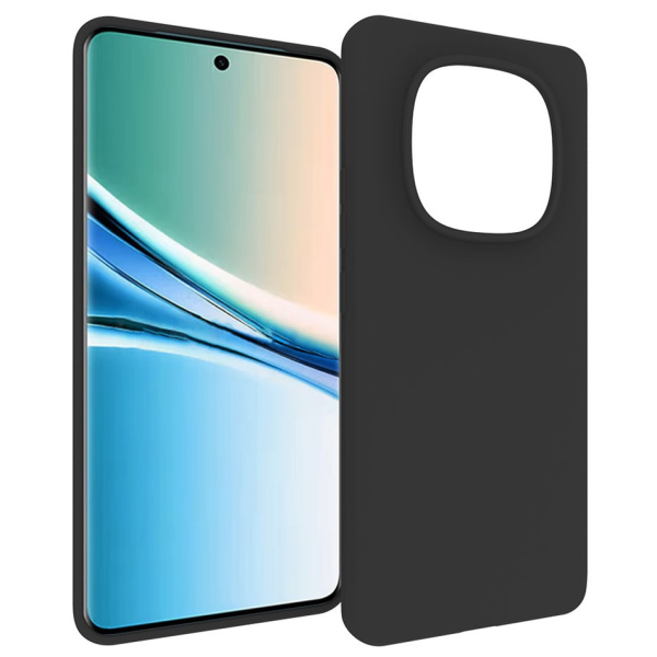 „Xhomet“ Kõva silikoon (TPU) ümbris – must (Poco M8 5G / Redmi Note 15 5G)