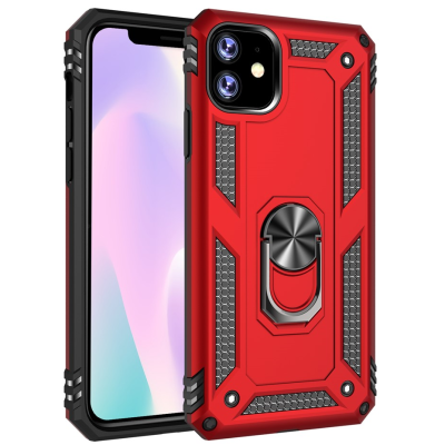 „Mozhi“ Kickstand sustiprintos apsaugos dėklas - raudonas (iPhone 11 Pro)