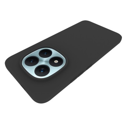 „Xhomet“ Kõva silikoon (TPU) ümbris – must (Poco M8 Pro 5G / Redmi Note 15 Pro+ 5G)