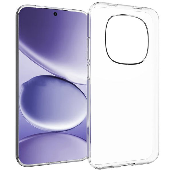 Kõva silikoon (TPU) ümbris – läbipaistev (Redmi Note 15 Pro 5G)