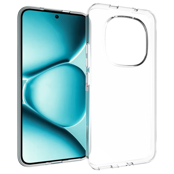 Kieto silikono (TPU) dėklas - skaidrus (Poco M8 Pro / Redmi Note 15 Pro+)