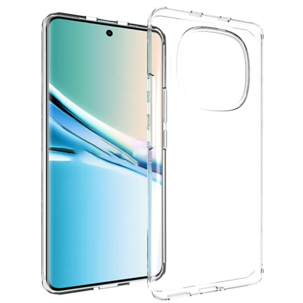 Kieto silikono (TPU) dėklas - skaidrus (Poco M8 5G / Redmi Note 15 5G)