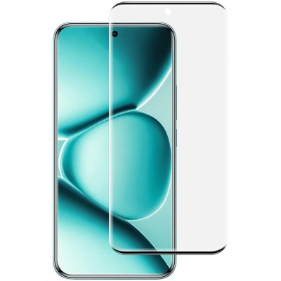 „IMAK“ Tempered Glass pilnai dengiantis apsauginis ekrano stiklas - juodas (Poco M8 Pro / Redmi Note 15 Pro+)
