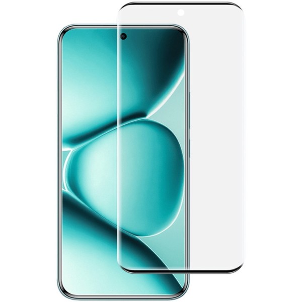 „IMAK“ Tempered Glass pilnai dengiantis apsauginis ekrano stiklas - juodas (Poco M8 Pro / Redmi Note 15 Pro+)