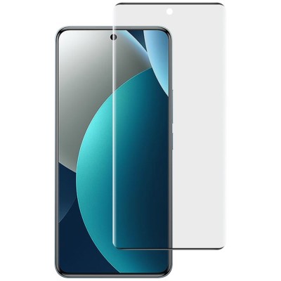 „IMAK“ Tempered Glass pilnai dengiantis apsauginis ekrano stiklas - juodas (Redmi Note 15 Pro 4G)