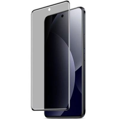 „IMAK“ Tempered Glass juodas apsauginis ekrano stiklas - privatumo (Redmi Note 15 Pro 4G)