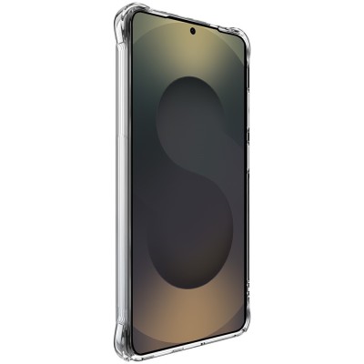 „Imak“ sustiprintos apsaugos kieto silikono (TPU) airbag dėklas - skaidrus (Galaxy S26 Ultra)