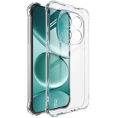 "Imak" tugevdatud turvalisus kõva silikoon (TPU) airbag ümbris - läbipaistev (Redmi Note 15 Pro 5G)