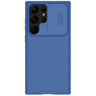 „Nillkin“ CamShield Pro dėklas - mėlynas (Galaxy S25 Ultra)
