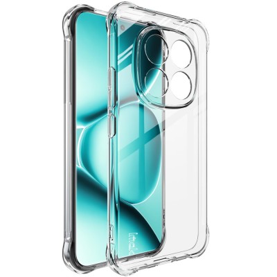 "Imak" reinforced protection hard silicone (TPU) airbag case - transparent (Poco M8 Pro / Redmi Note 15 Pro+)