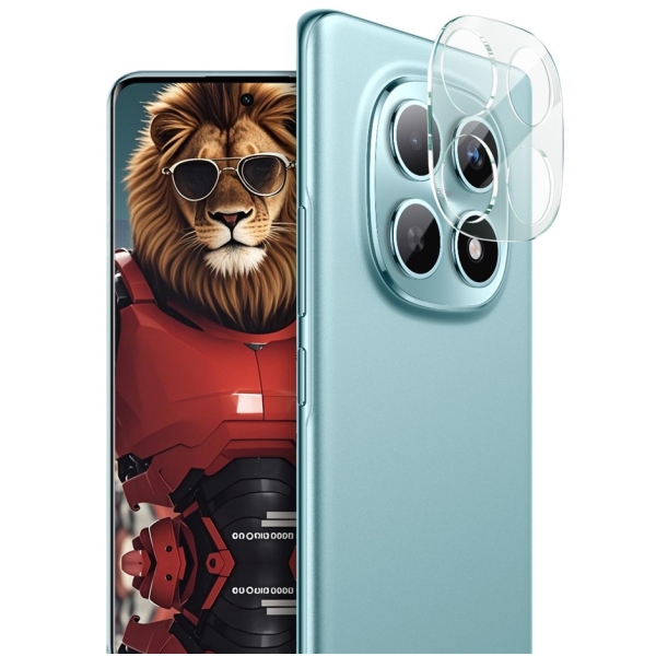 "IMAK" aizmugurējās kameras aizsargstikls 0.33 mm - melns (Poco M8 / Redmi Note 15 5G)