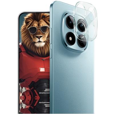"IMAK" rear camera protective glass 0.3 mm - black (Poco M8 Pro 5G / Note 15 Pro 5G / Note 15 Pro+)