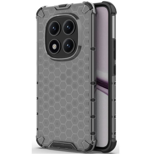 „Honeycomb“ sustiprintos apsaugos dėklas - pilkas (Poco M8 Pro / Redmi Note 15 Pro+)