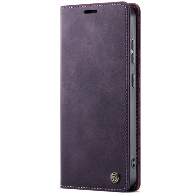 „CaseMe“ Retro Skin atverčiamas dėklas - violetinis (Redmi Note 15 Pro 5G)