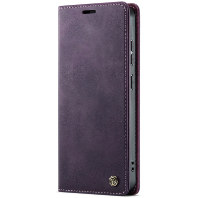 „CaseMe“ Retro Skin atverčiamas dėklas - violetinis (Poco M8 Pro / Redmi Note 15 Pro+)