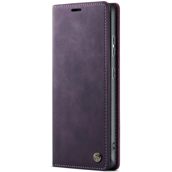 „CaseMe“ Retro Skin atverčiamas dėklas - violetinis (Poco M8 / Redmi Note 15 5G)