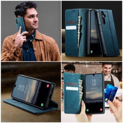 "CaseMe" Retro Skin ahke kaaned - roheline (Poco M8 / Redmi Note 15 5G)