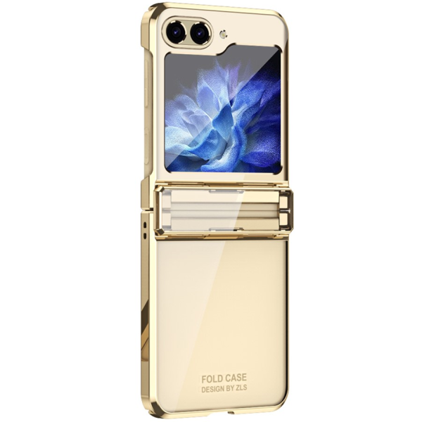 „Fashion“ plastmasas apvalks - zelta (Galaxy Z Flip5)