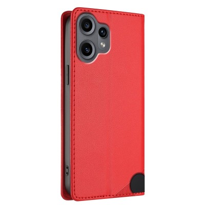 "Hengxin" atvēramais maciņš - sarkans (CMF Phone 2 Pro)