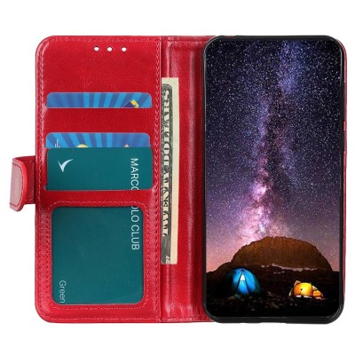 „Binfen“ atverčiamas dėklas, knygutė - raudonas (Pixel 10a)