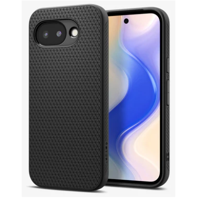 „Spigen“ Liquid Air dėklas - juodas (Pixel 10a)