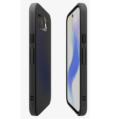 „Spigen“ Liquid Air dėklas - juodas (Pixel 10a)