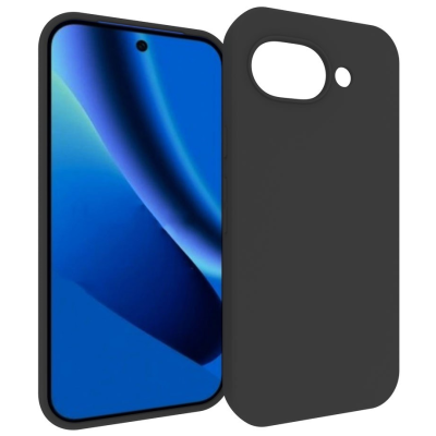 Hard silicone (TPU) case - black (Pixel 10a)