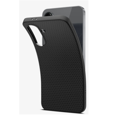 „Spigen“ Liquid Air dėklas - juodas (Galaxy A56)