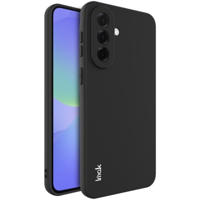 "IMAK" UC-4 cieta silikona (TPU) apvalks - melns (Galaxy A57)