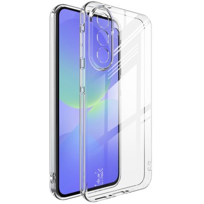"IMAK" UX-5 cieta silikona (TPU) apvalks - dzidrs (Galaxy A37)