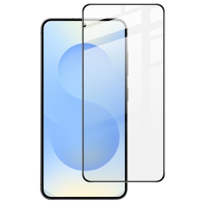 "IMAK" Tempered Glass full coverage protective screen glass - black (Galaxy A37)