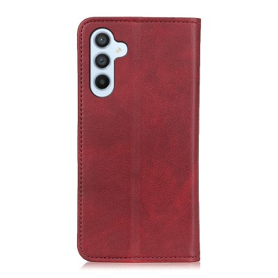 "Binfen" Split flip book case - red (Galaxy A57)