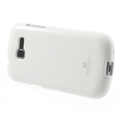 Samsung Galaxy Trend Lite S7390 (S7392) Mercury balts cieta silikona (TPU) apvalks / vacins.lv