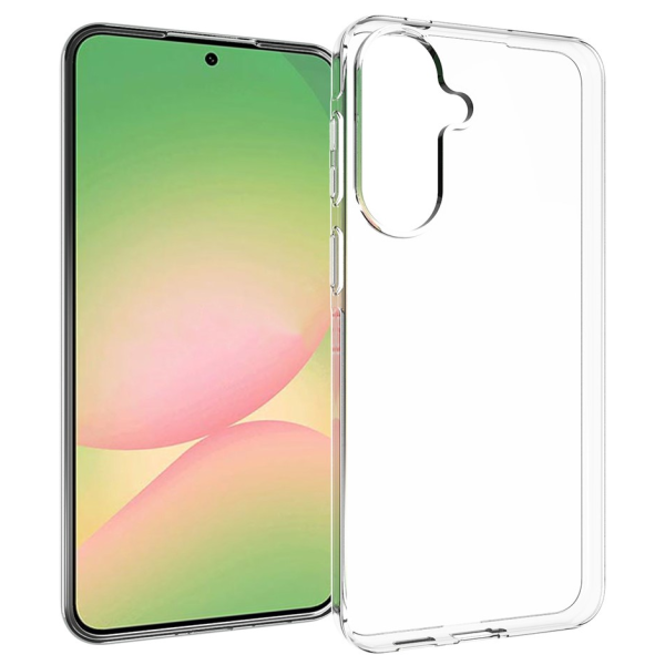 Hard silicone (TPU) case - transparent (Galaxy A57)