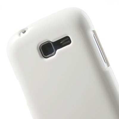 Samsung Galaxy Trend Lite S7390 (S7392) Mercury balts cieta silikona (TPU) apvalks / vacins.lv