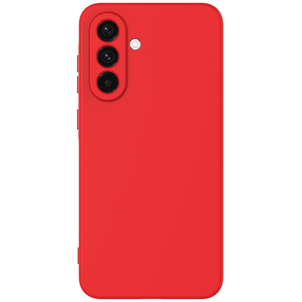 "Shell" kõva silikoon (TPU) ümbris – punane (Galaxy A57)