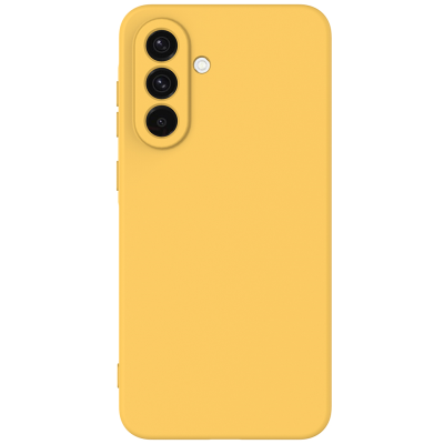 "Shell" kõva silikoon (TPU) ümbris – kollane (Galaxy A57)